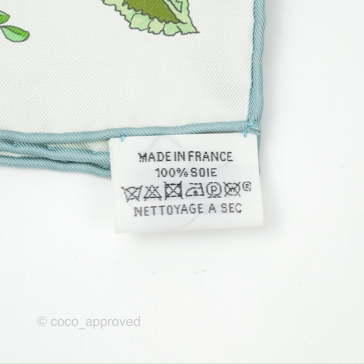 Hermes Le Jardin des Peintres Double Face Scarf 90