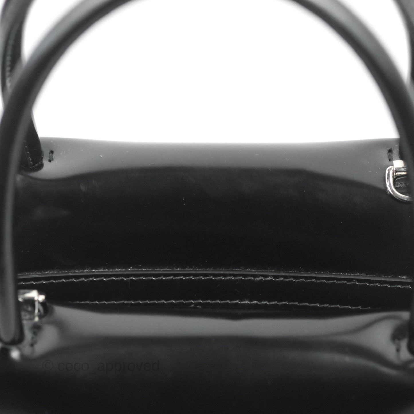 Prada Small Supernova Handbag Brushed Leather Black