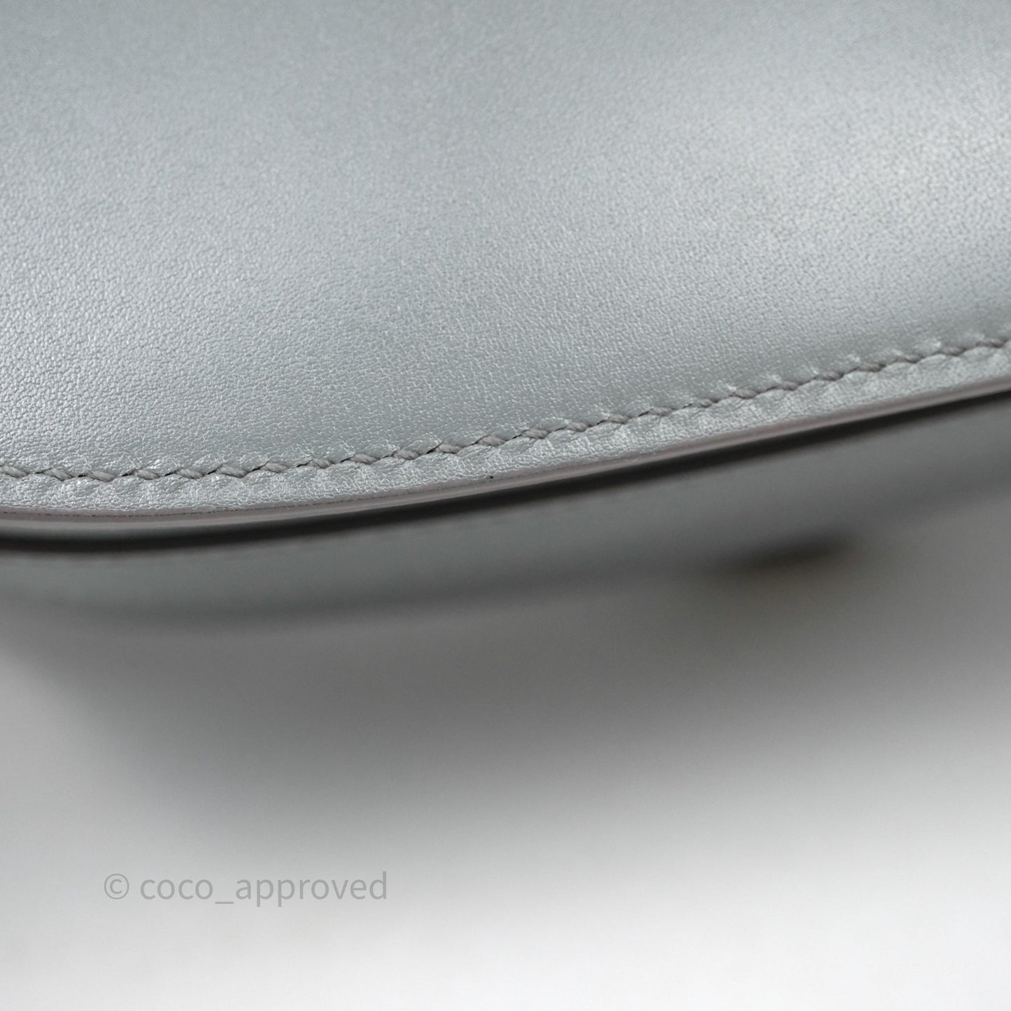 Christian Dior Medium Bobby Flap Grey Box Calfskin
