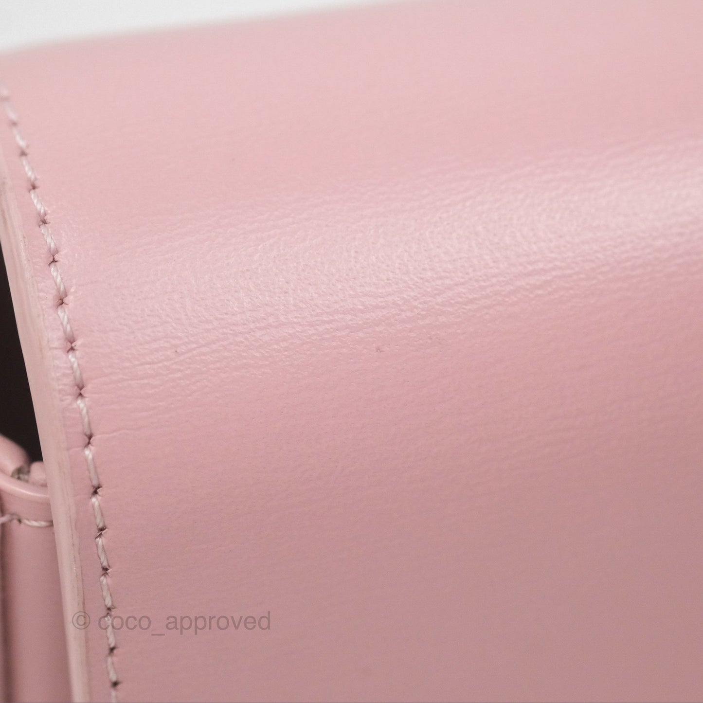Celine Mini Triomphe Shiny Calfskin Pink