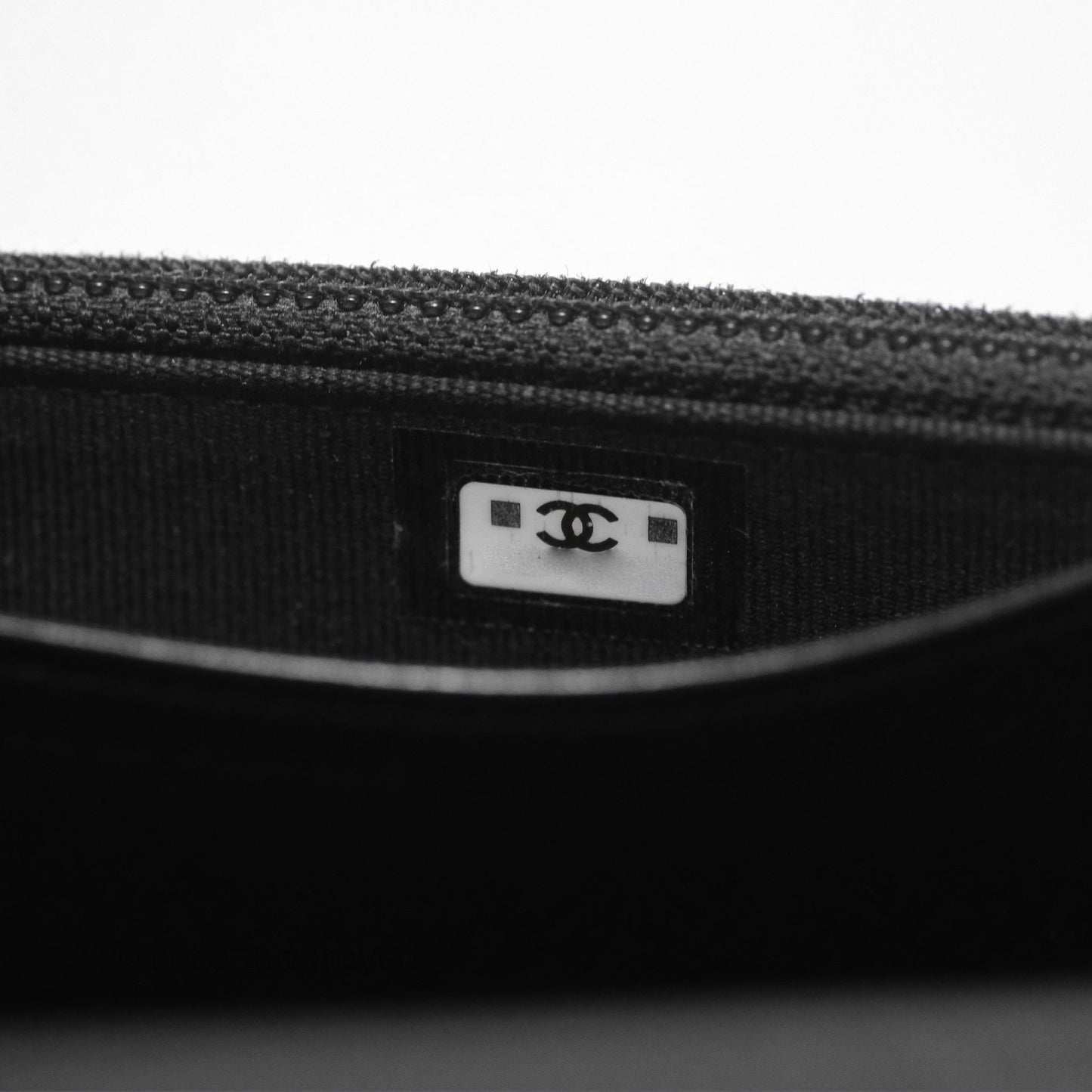 Chanel Quilted Medallion Wallet on Chain WOC Black Glossy Lambskin Gold Hardware 22K