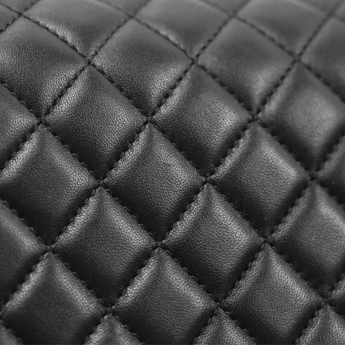 Chanel Quilted Medium Boy Black Calfskin Ruthenium Hardware