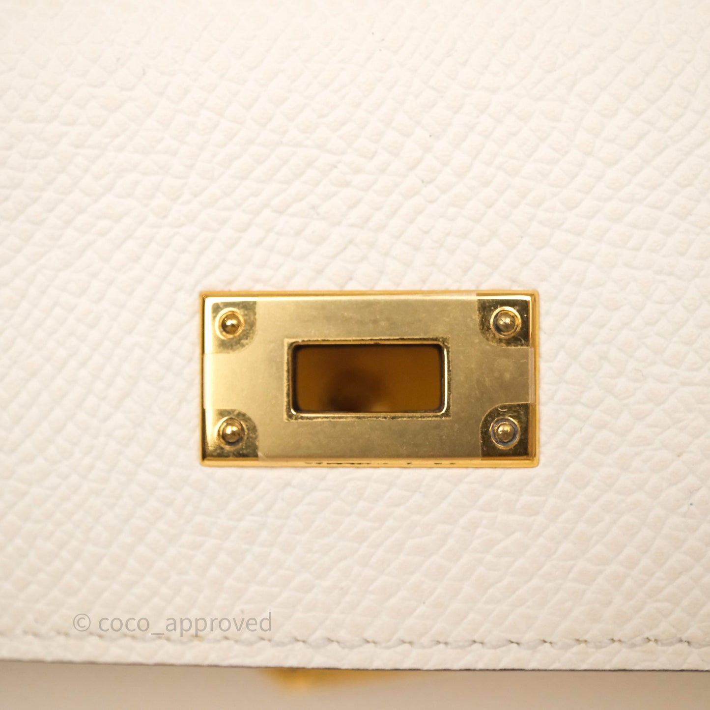 Hermès Kelly To Go Wallet Nata I2/ Jaune Poussin 1Z Epsom Gold Hardware