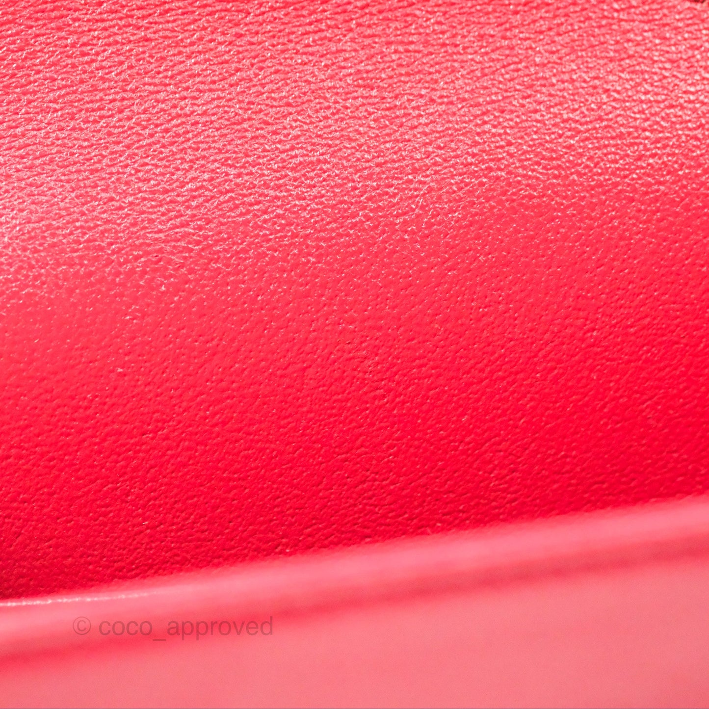 Chanel Jumbo Double Flap Red Lambskin Silver Hardware