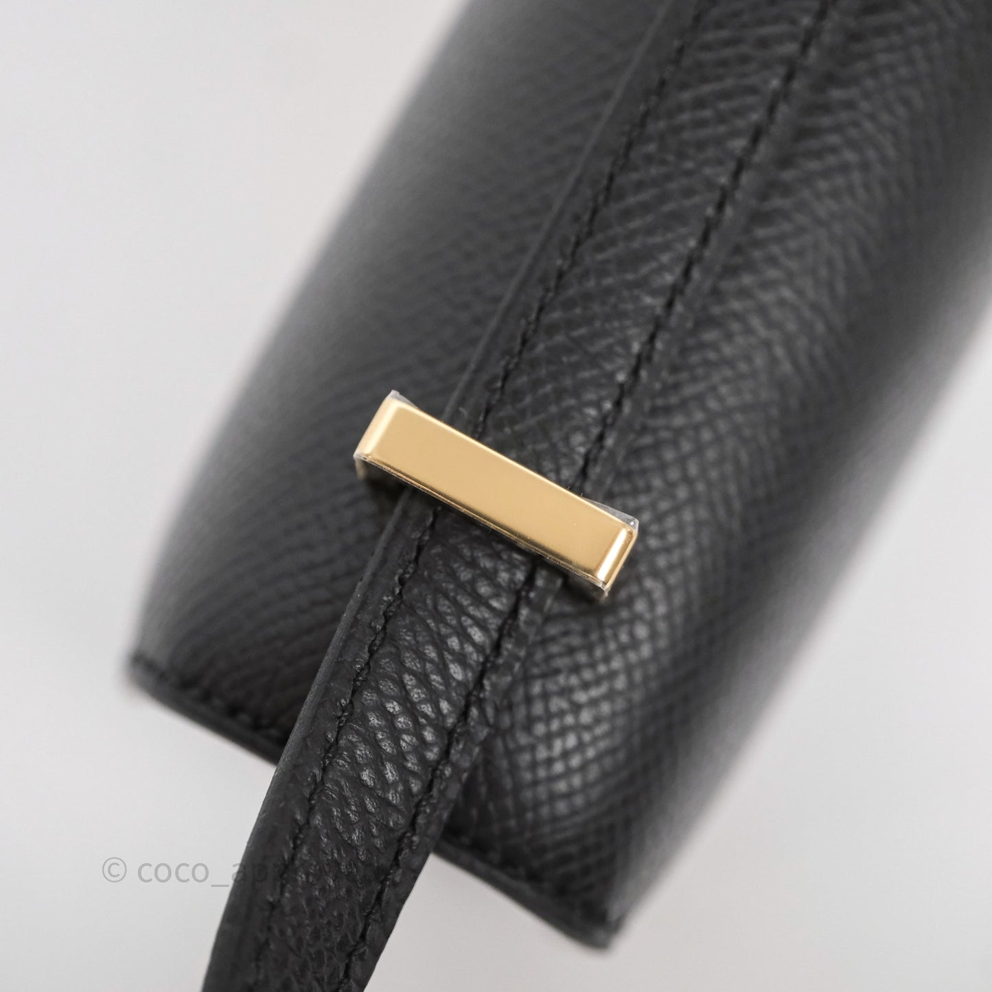 Hermès Constance Elan Plomb 8P Epsom Gold Hardware