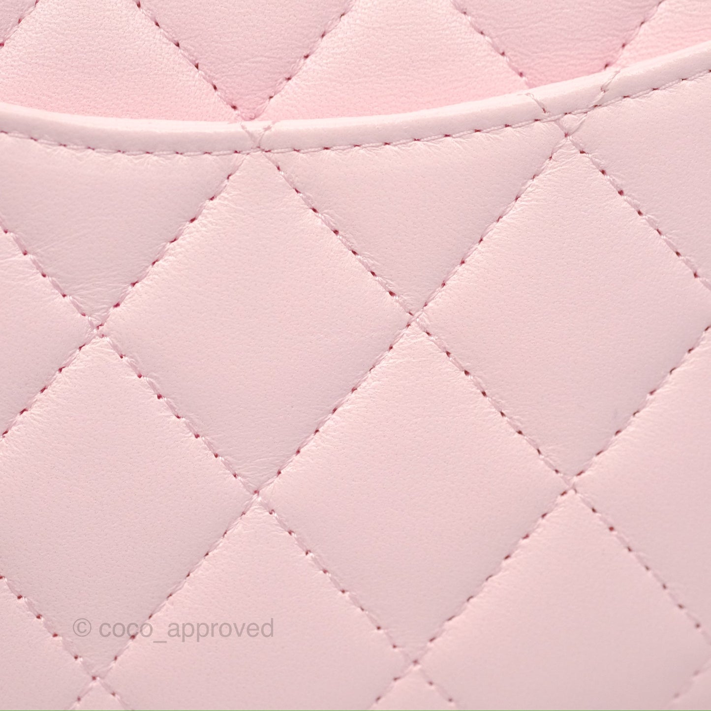 Chanel Top Handle Mini Rectangular Flap Bag Light Pink Lambskin Gold Hardware