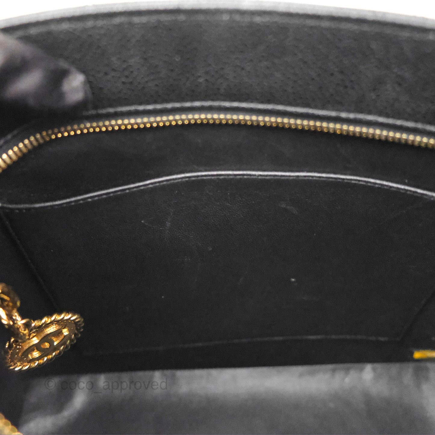 Saint Laurent Medium Niki Chain Bag Crinkled Calfskin So Black