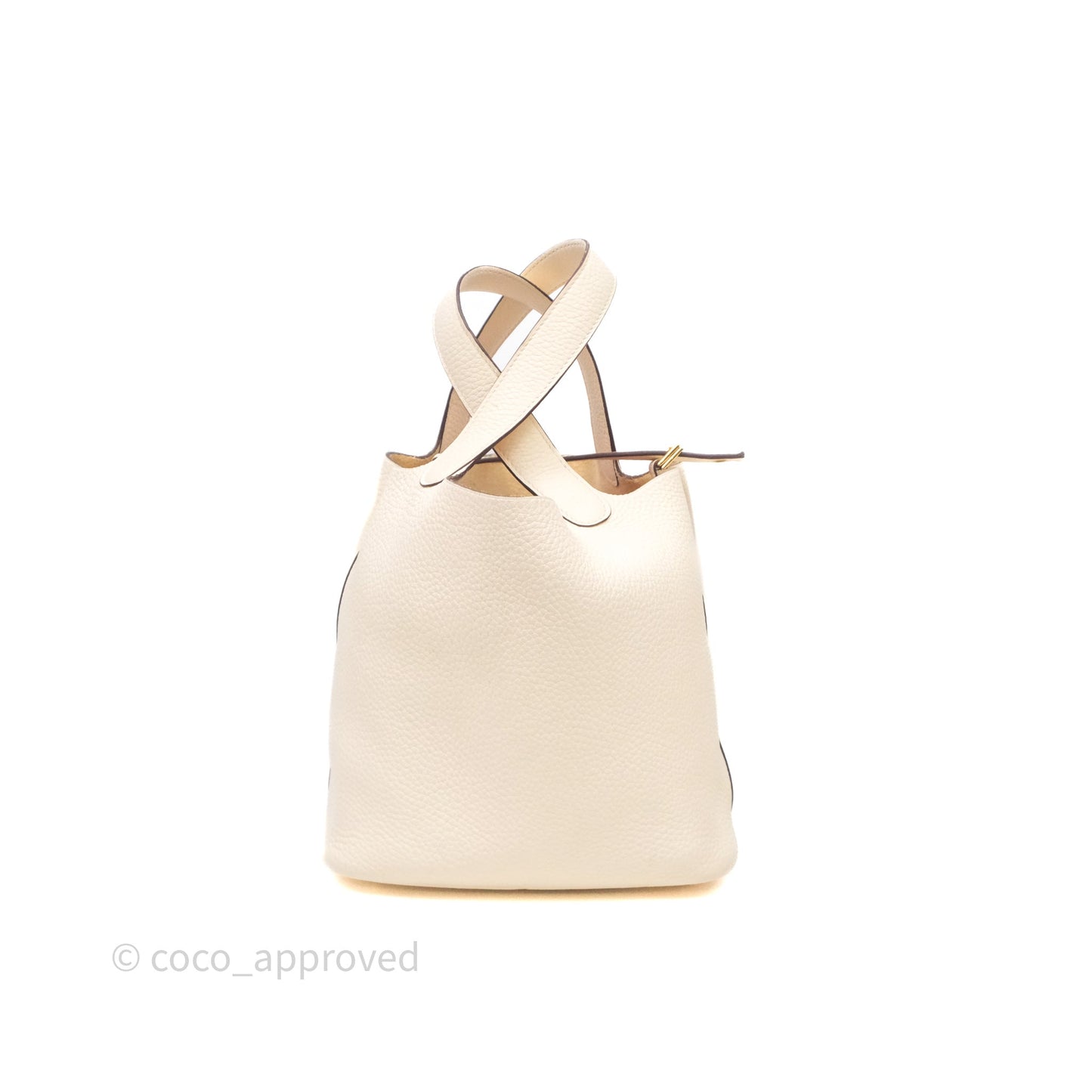 Hermès Picotin 22 Nata I2 Clemence Gold Hardware
