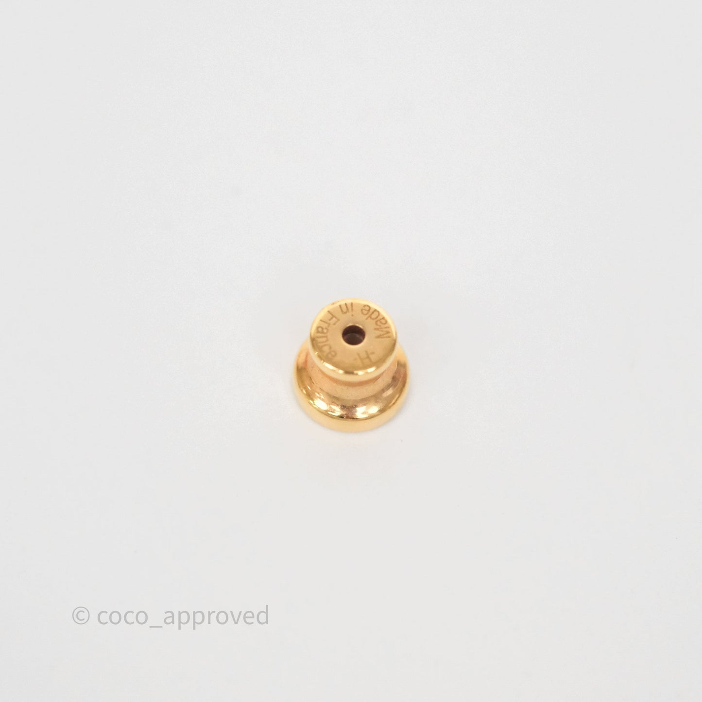 Hermès O'Kelly Earrings Nata I2 Swift Rose Gold Hardware