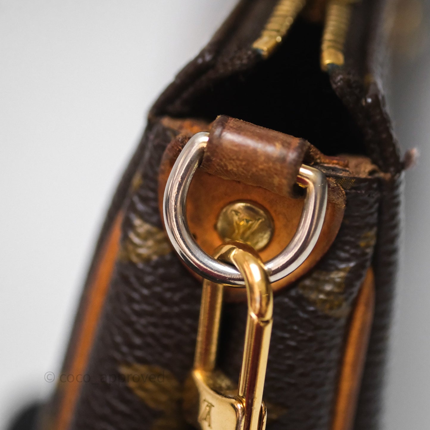 Louis Vuitton Eva Shoulder Bag Monogram Coated Canvas