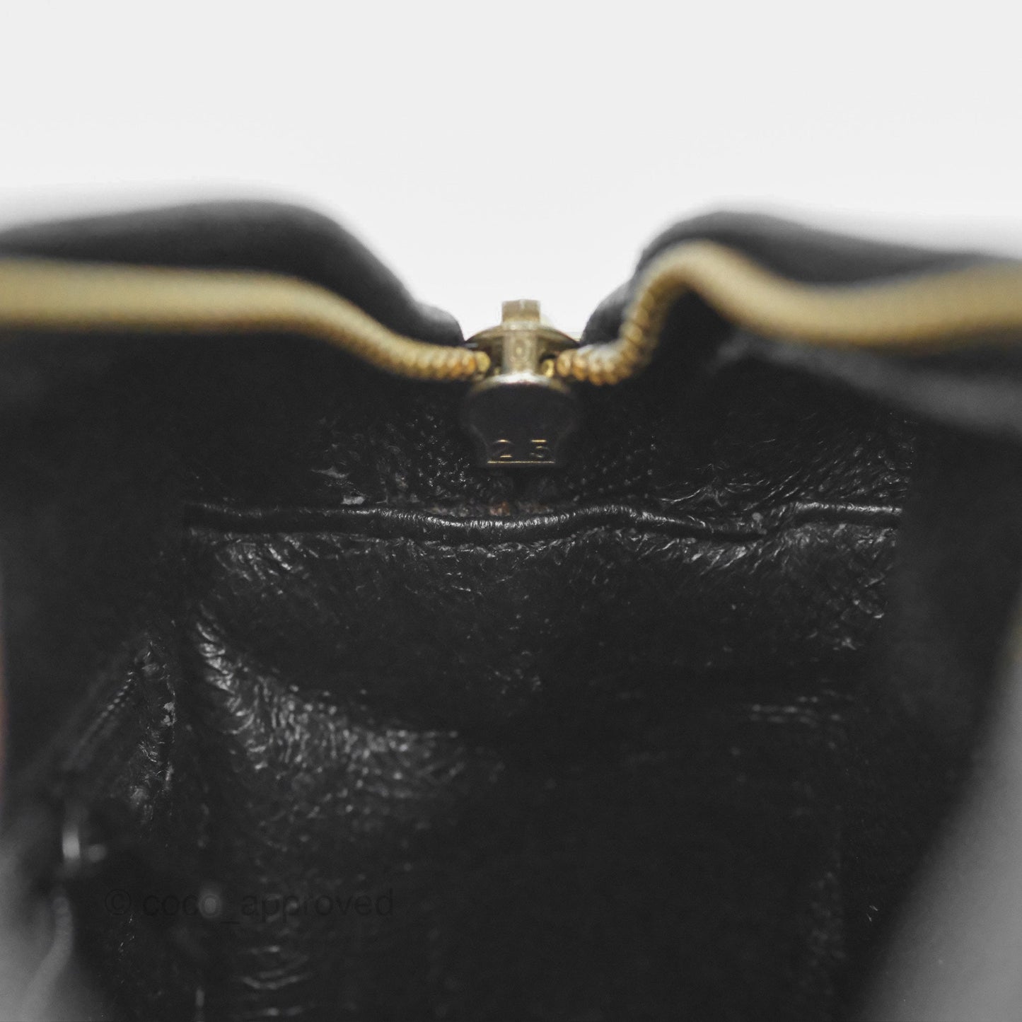 Chanel Vintage Small Camera Bag Black Lambskin Gold Hardware