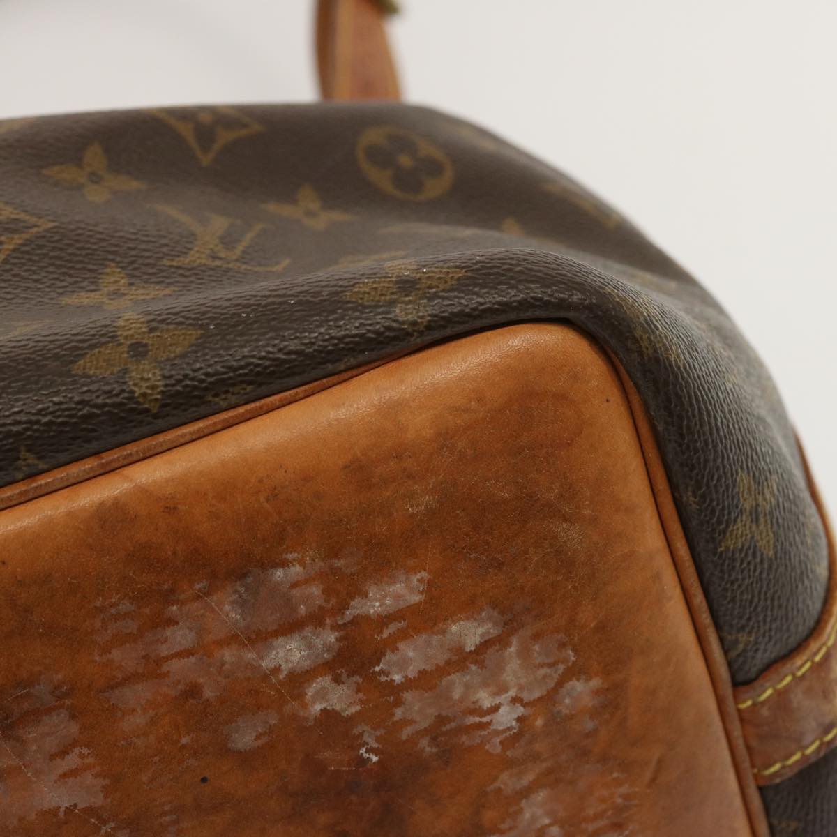 LOUIS VUITTON Monogram Petit Noe Shoulder Bag M42226 LV 68753