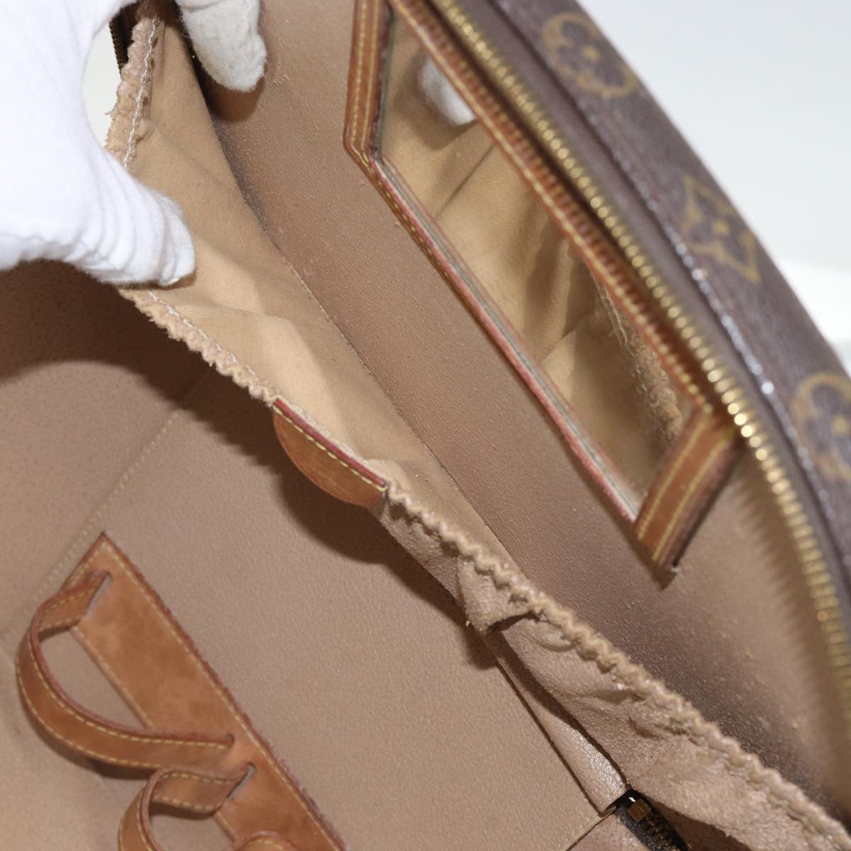 LOUIS VUITTON Monogram Nice Hand Bag 2way M47280 LV 68773