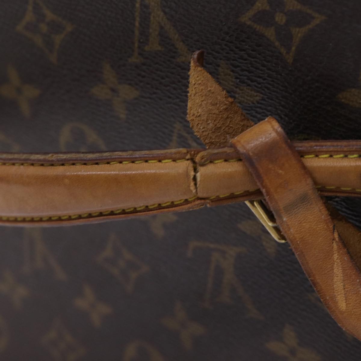 LOUIS VUITTON Monogram Nice Hand Bag 2way M47280 LV 68773