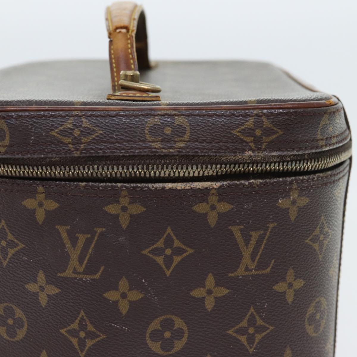 LOUIS VUITTON Monogram Nice Hand Bag 2way M47280 LV 68774