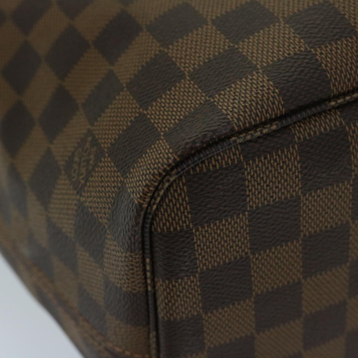 LOUIS VUITTON Damier Ebene Neverfull MM Tote Bag N51105 LV 68787SA