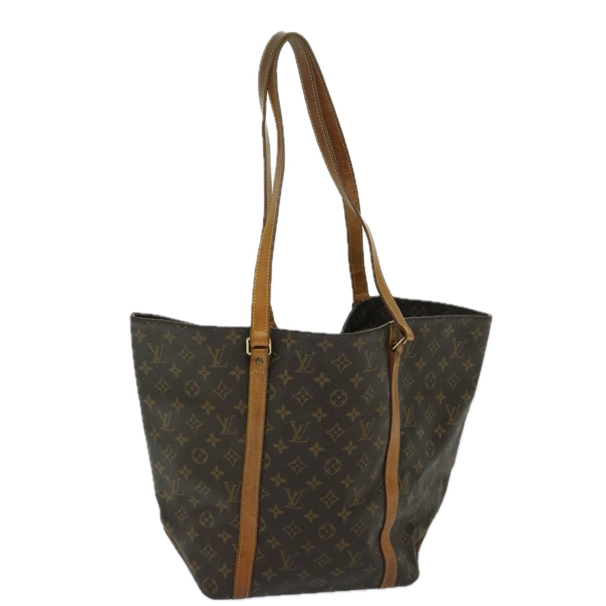 LOUIS VUITTON Monogram Sac Shopping Tote Bag M51108 LV 68798