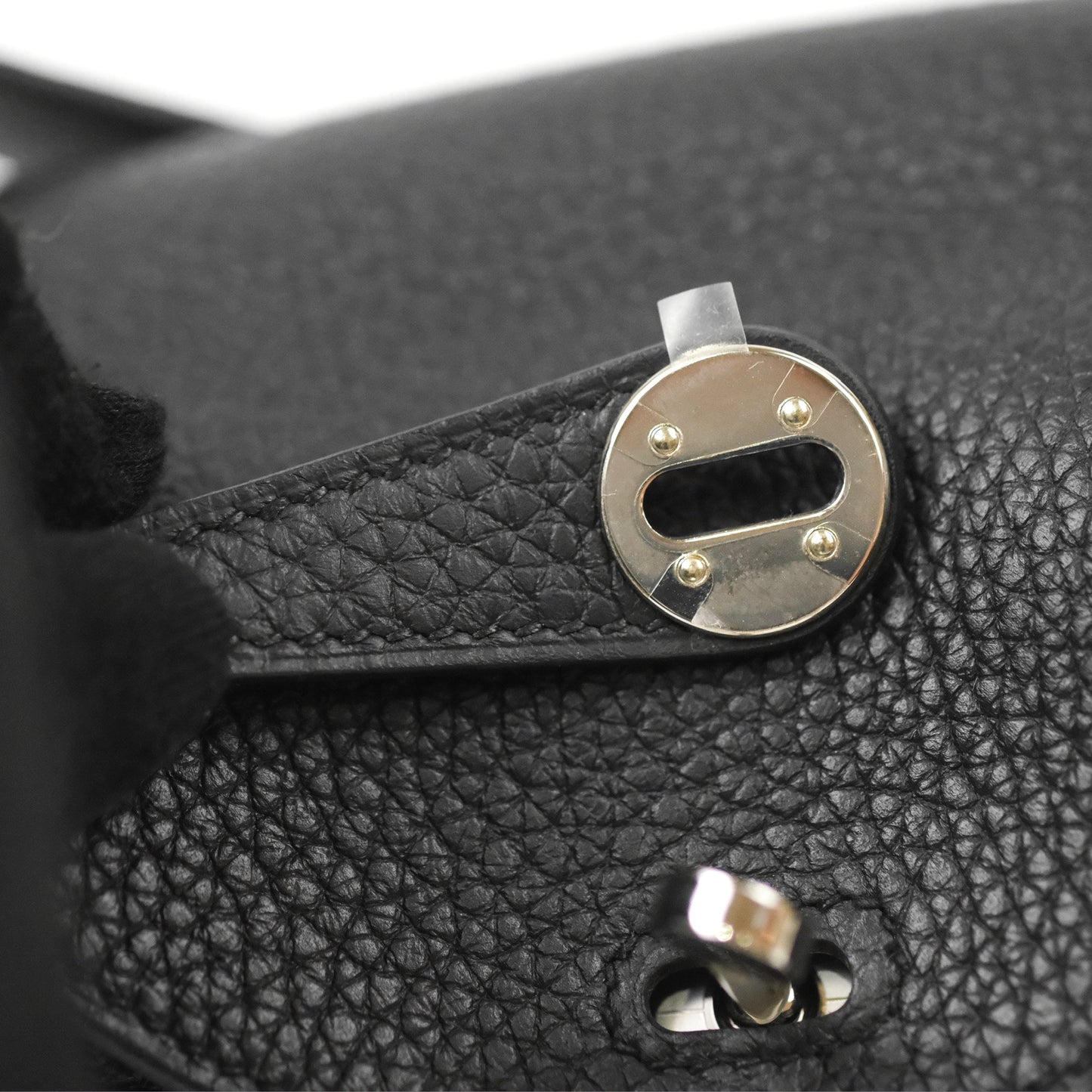 Hermès Mini Lindy 20 Black Noir Clemence Palladium Hardware