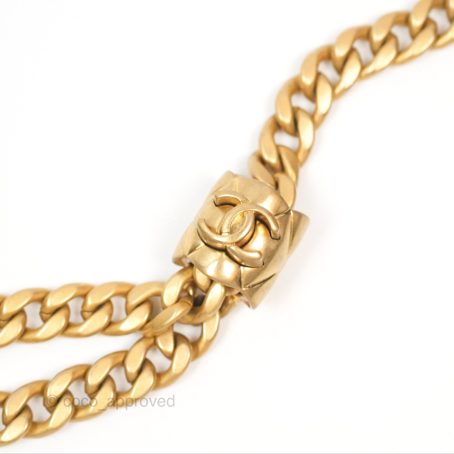Chanel All Slide Vanity with Adjustable Chain Black Lambskin Aged Gold Hardware