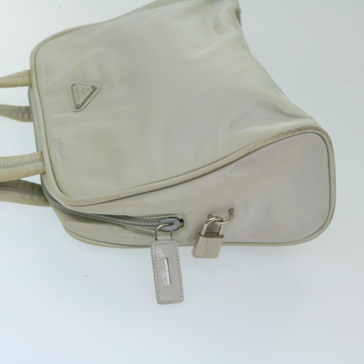 Luxury PradaHand Bag Nylon Gray 68818