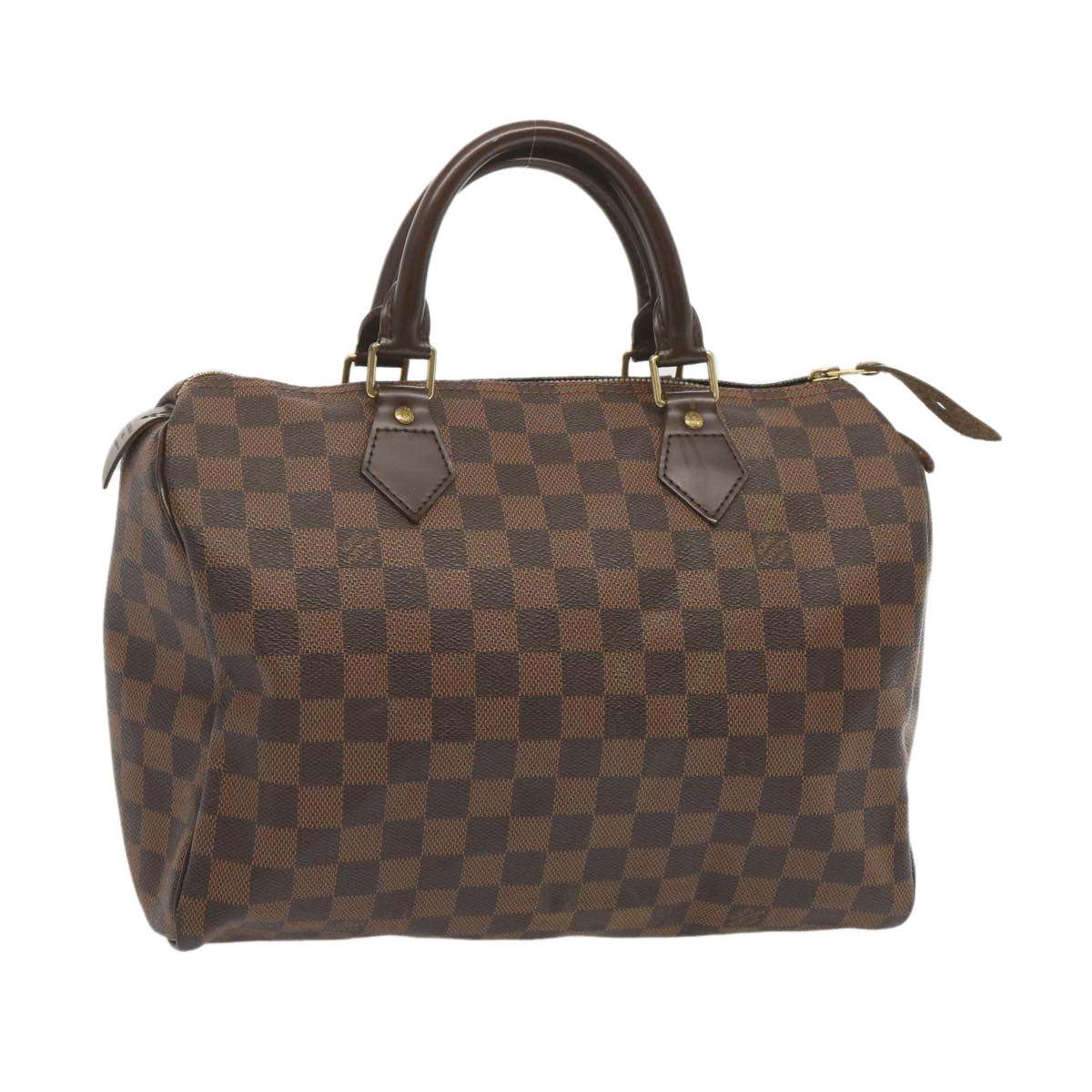LOUIS VUITTON Damier Ebene Speedy 30 Hand Bag N41364 LV 68820