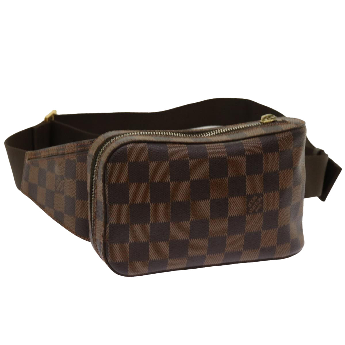 LOUIS VUITTON Damier Ebene Geronimos Shoulder Bag N51994 LV 68821