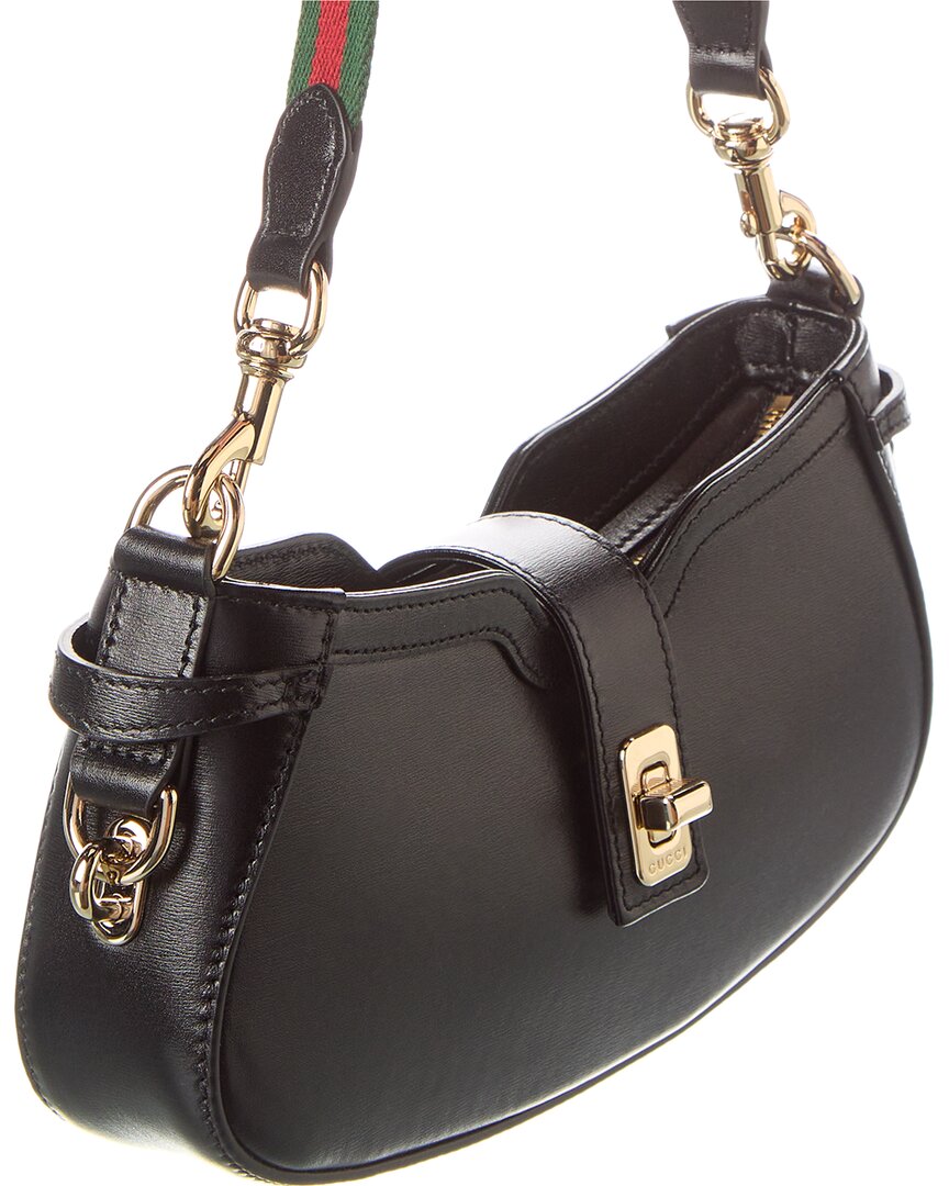 Luxury Gucci Trending 2025 Moon Side Mini Leather Shoulder Bag