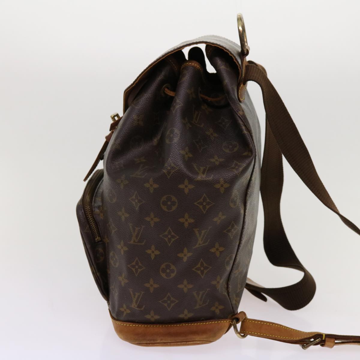 LOUIS VUITTON Monogram Montsouris GM Backpack M51135 LV 68861