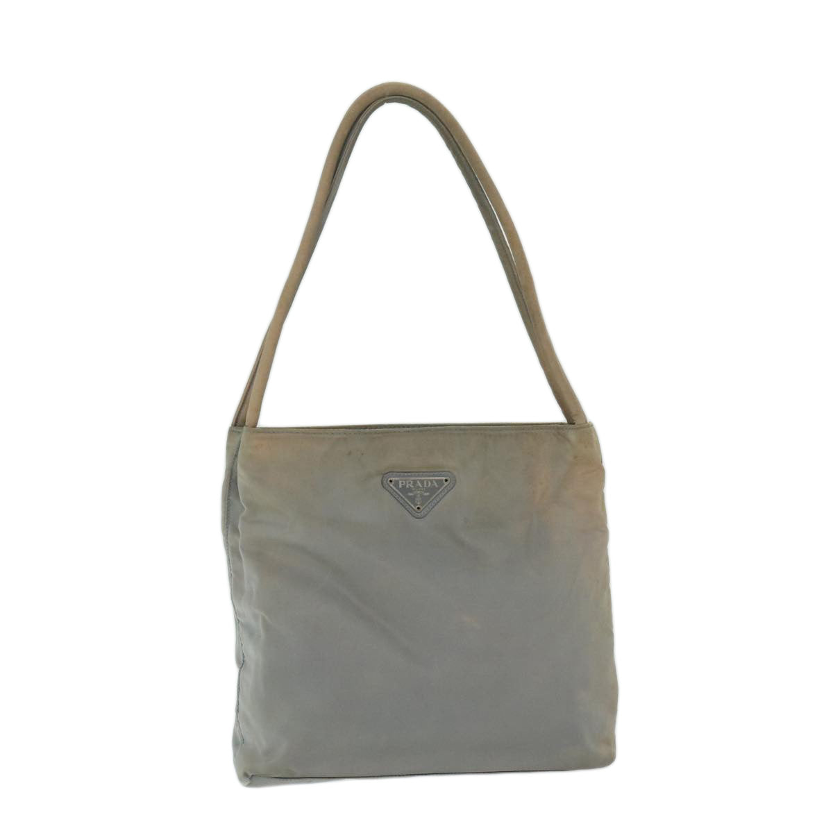 Luxury PradaHand Bag Nylon Gray 68871