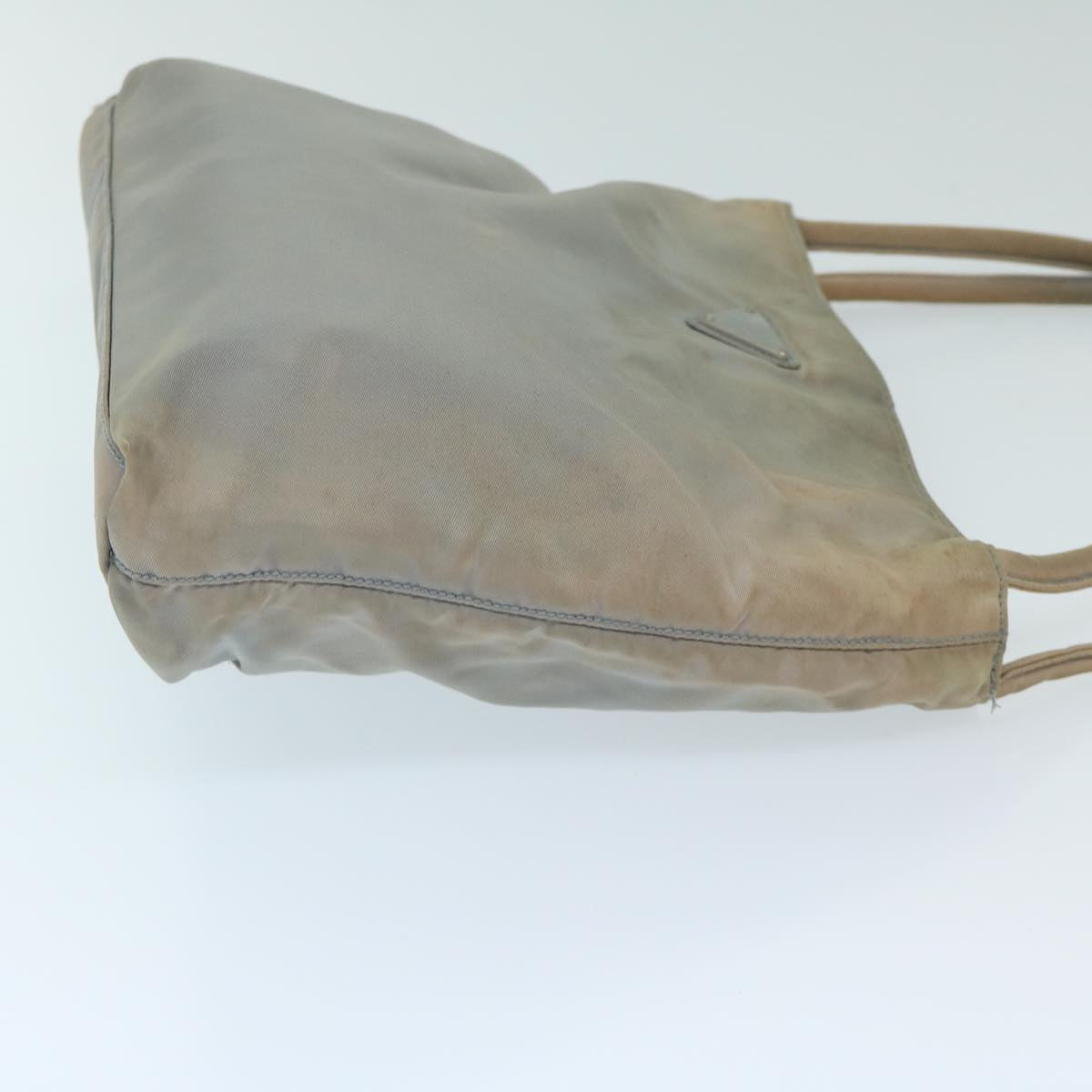 Luxury PradaHand Bag Nylon Gray 68871