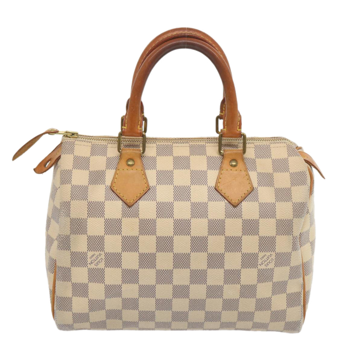 LOUIS VUITTON Damier Azur Speedy 25 Hand Bag N41534 LV 68876