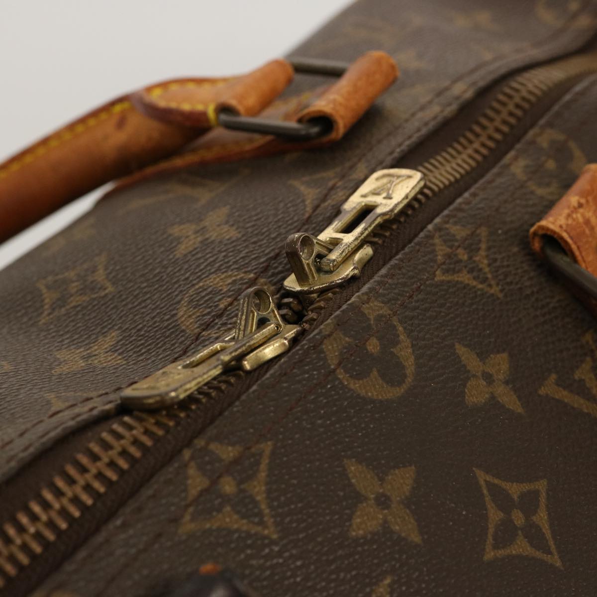 LOUIS VUITTON Monogram Keepall 50 Boston Bag M41426 LV 68884