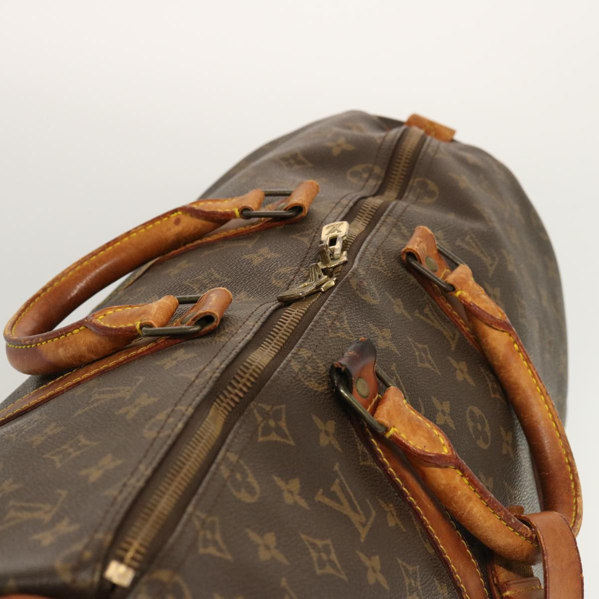 LOUIS VUITTON Monogram Keepall 50 Boston Bag M41426 LV 68884