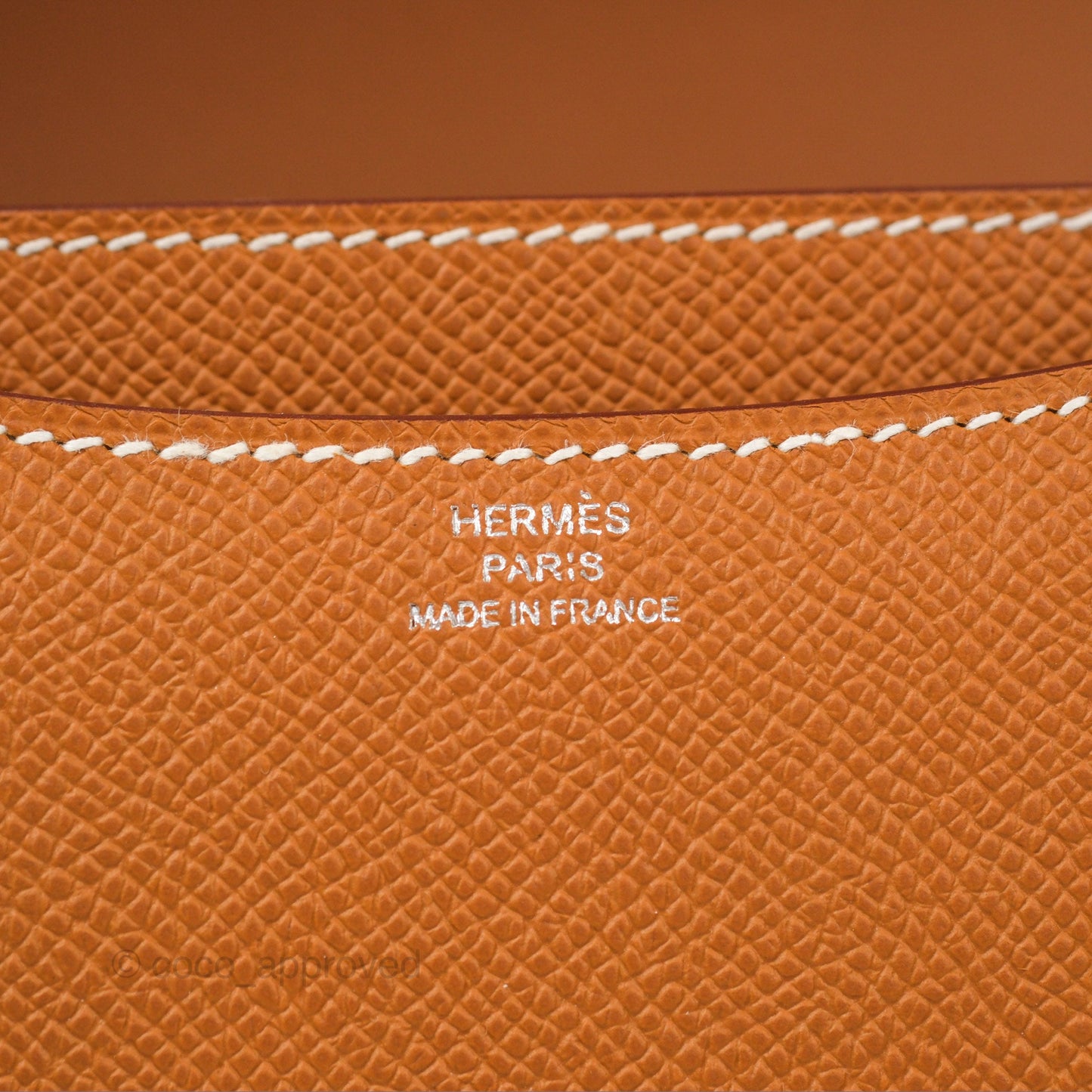 Hermès Constance Mini 18 with Mirror Gold Epsom Palladium Hardware