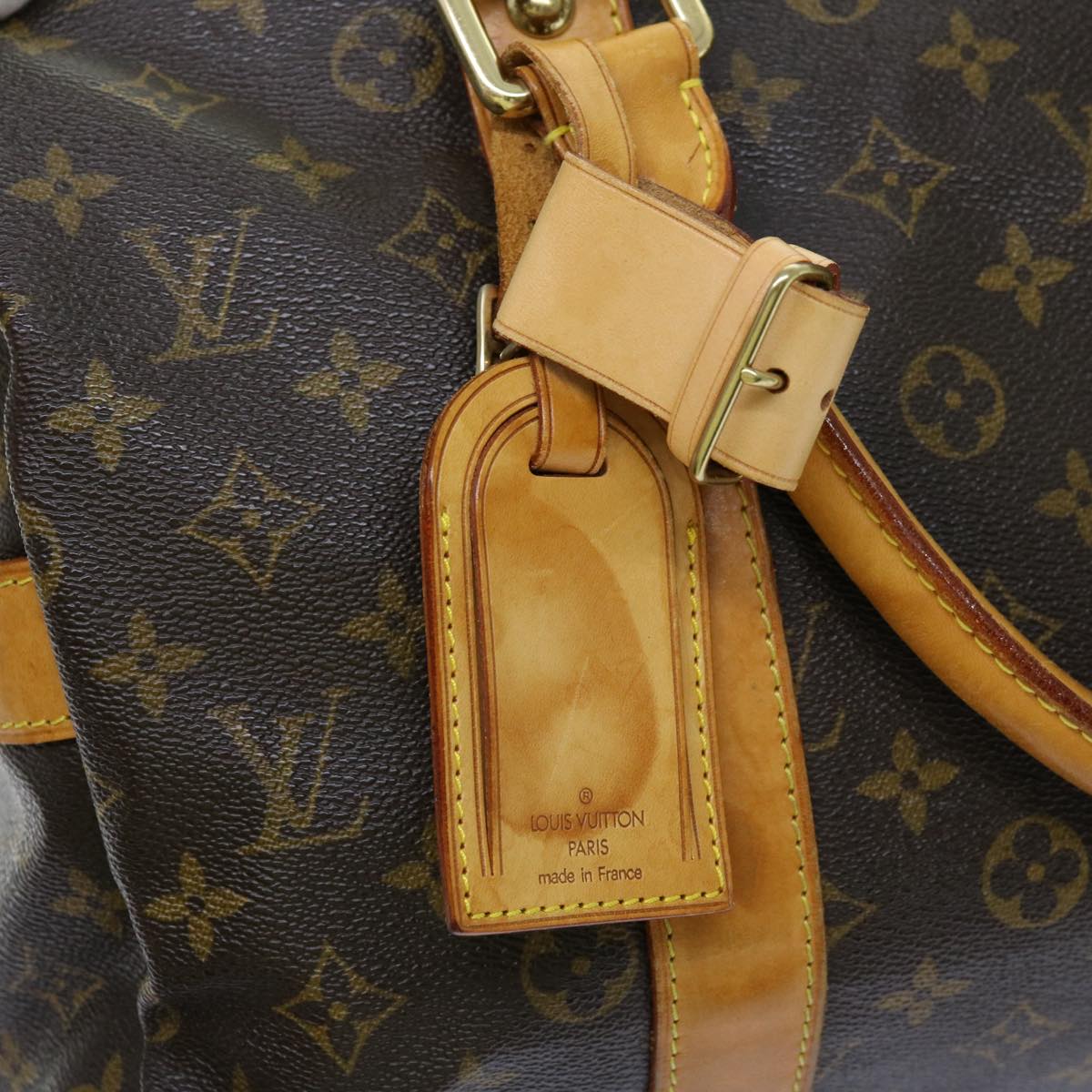 LOUIS VUITTON Monogram Carryall Boston Bag M40074 LV 68919