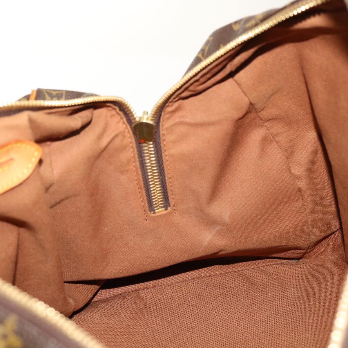 LOUIS VUITTON Monogram Carryall Boston Bag M40074 LV 68919