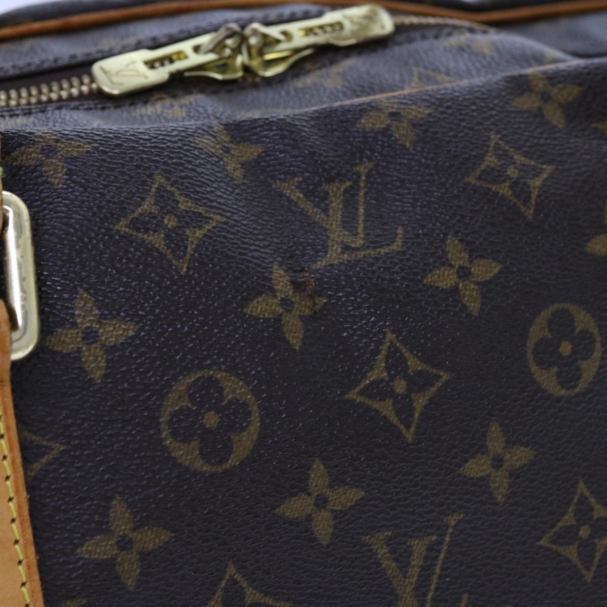 LOUIS VUITTON Monogram Carryall Boston Bag M40074 LV 68919