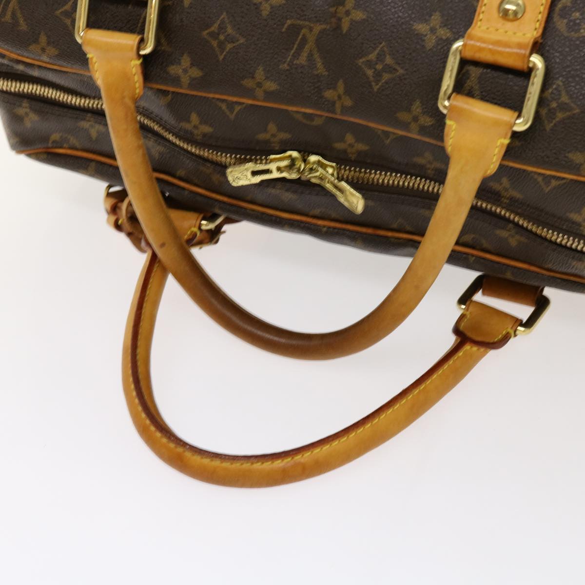 LOUIS VUITTON Monogram Carryall Boston Bag M40074 LV 68919