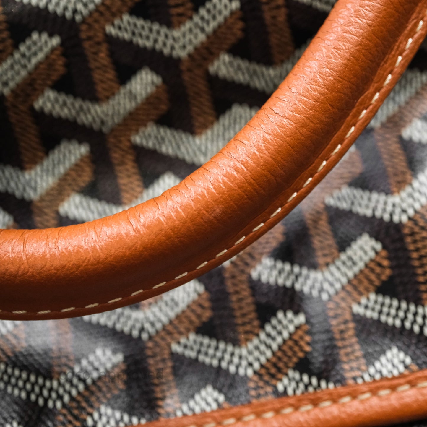 Goyard Saint Léger Backpack Black/ Tan