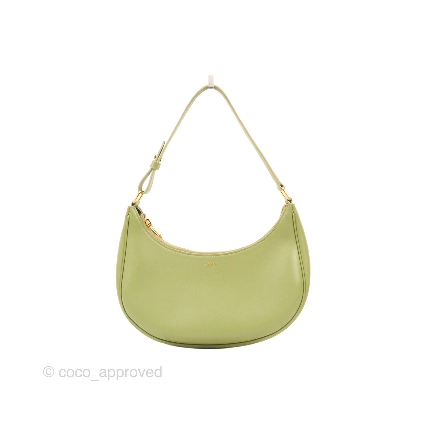 Celine Ava Bag Avocado Green Calfskin