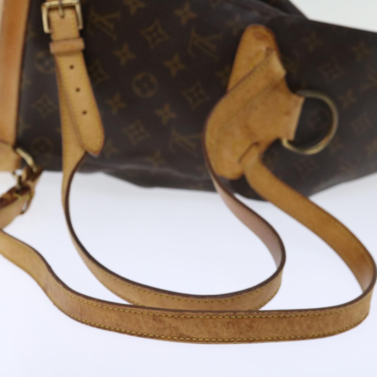 LOUIS VUITTON Monogram Montsouris MM Backpack M51136 LV 68950