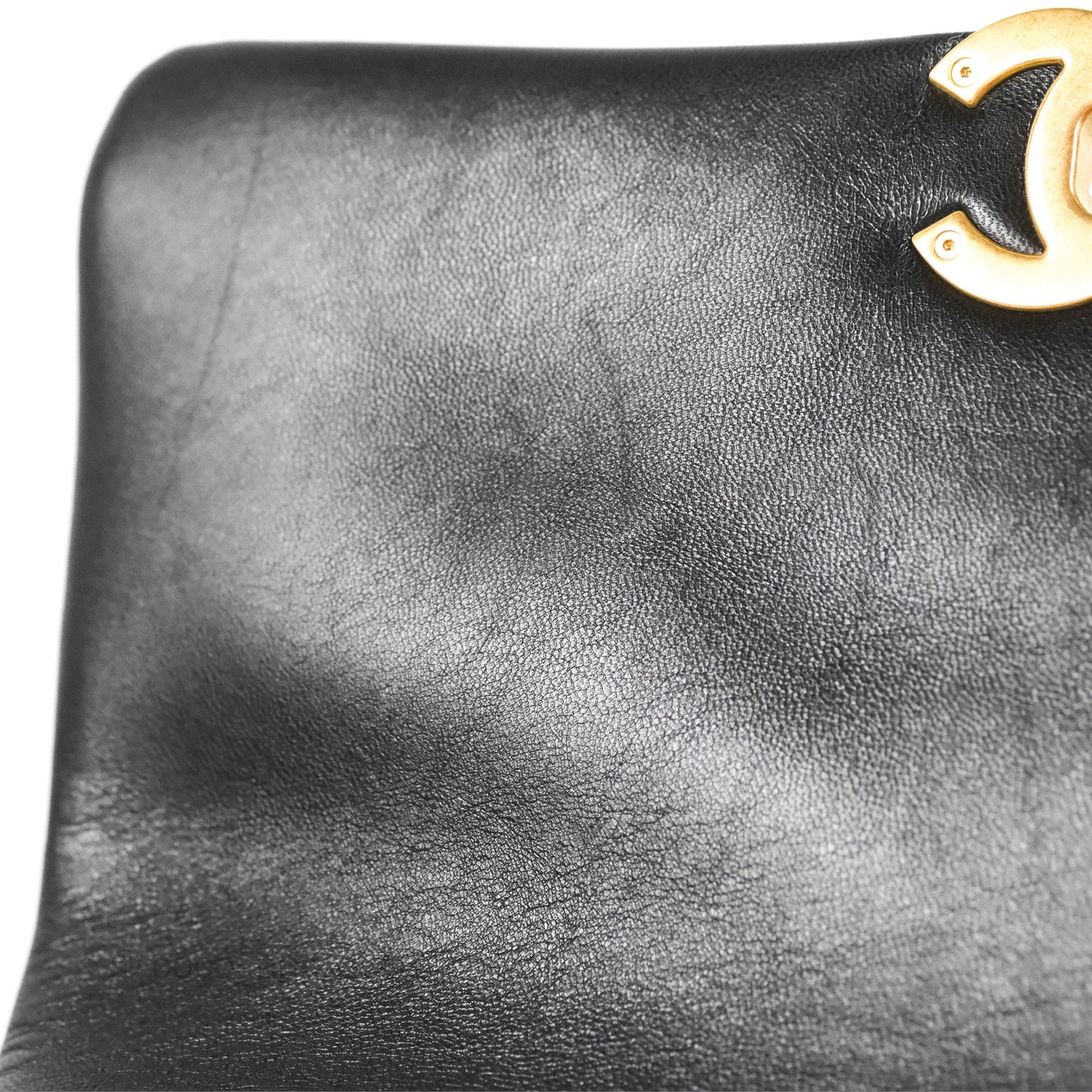 Chanel 19 Medium Black Goatskin Mixed Hardware