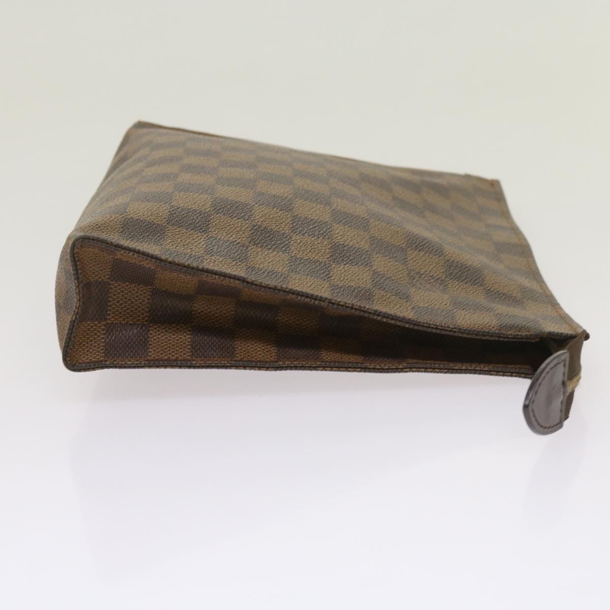 LOUIS VUITTON Damier Ebene Poche Toilette 26 Pouch N47543 LV 68986