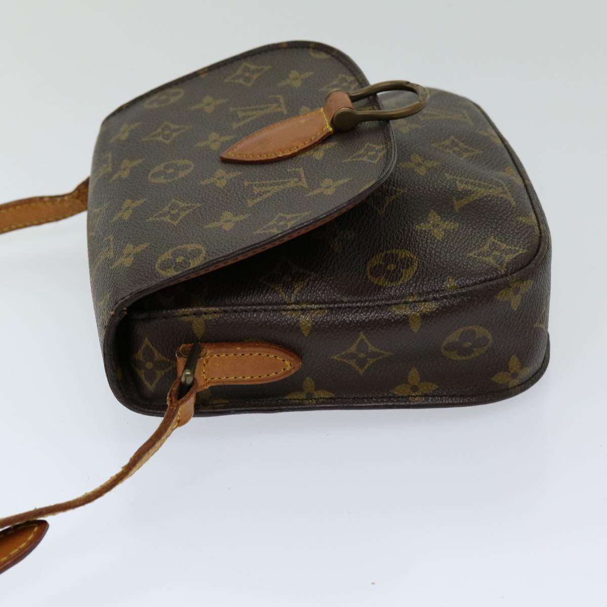 LOUIS VUITTON Monogram Saint Cloud MM Shoulder Bag M51243 LV 68991
