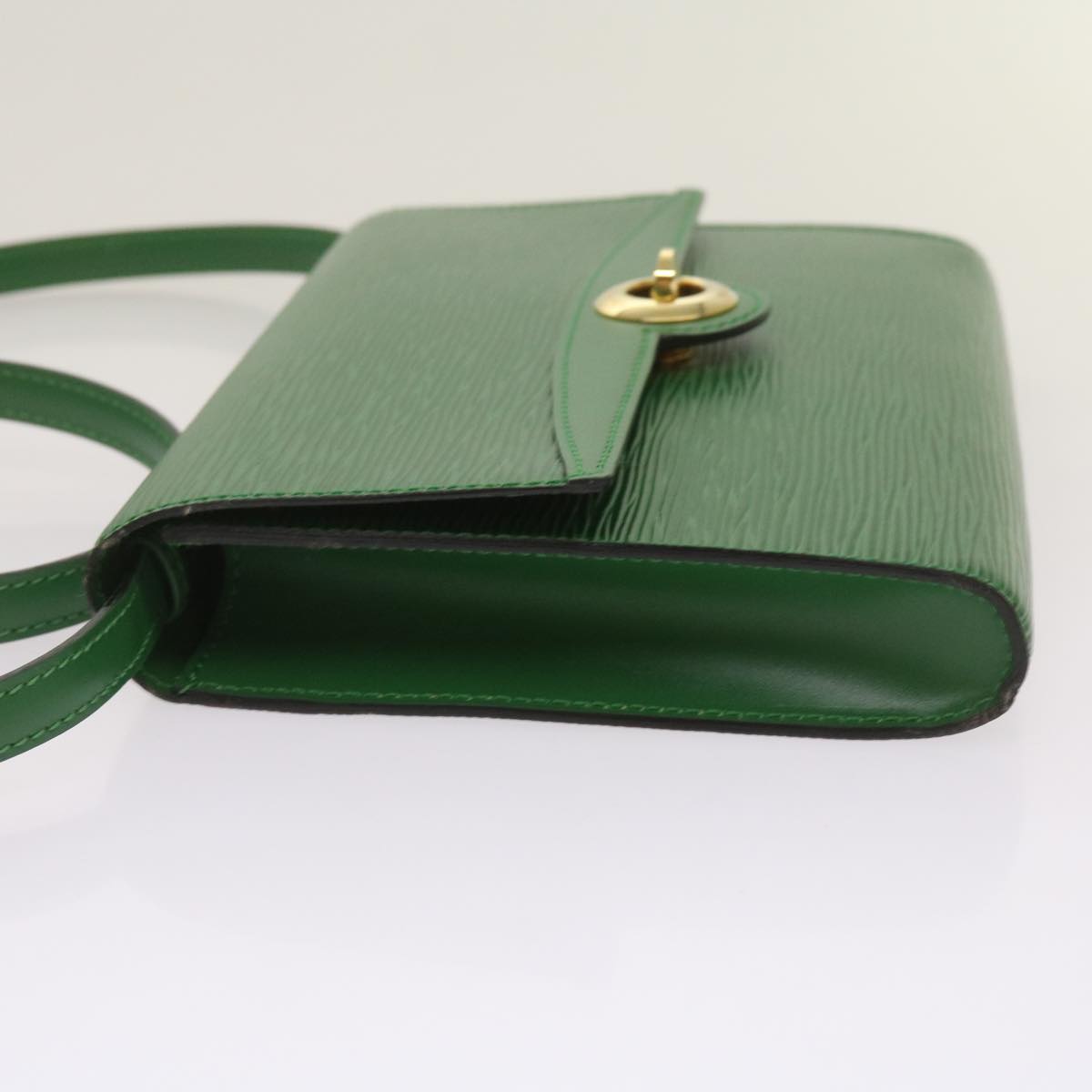 LOUIS VUITTON Epi Pochette Arche Shoulder Bag Green M52574 LV 68998