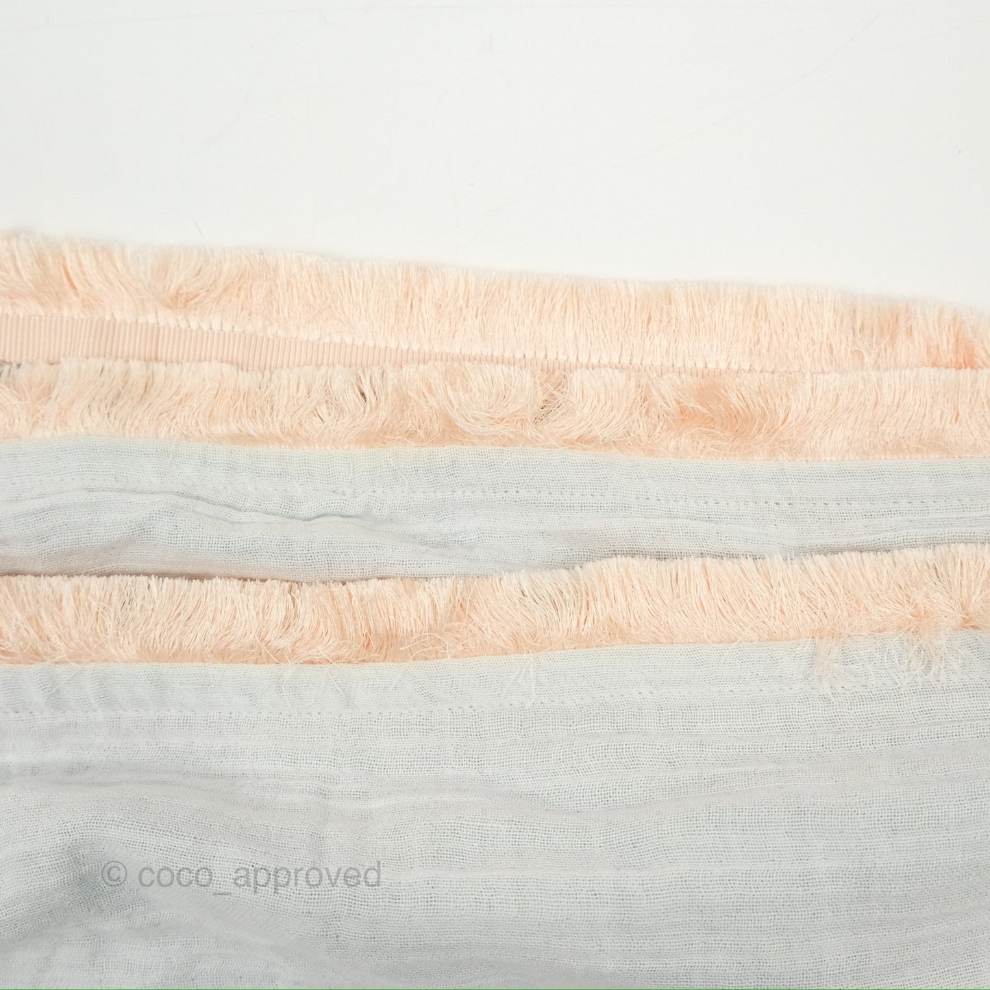 Louis Vuitton So Sweet Cotton Scarf Monogram Blue Ciel