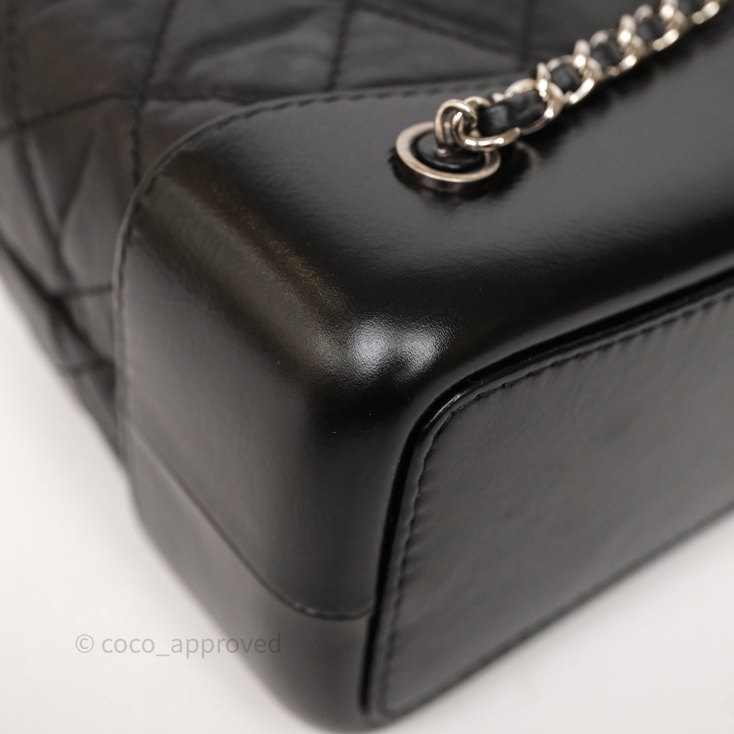 Chanel Small Gabrielle Backpack Black Aged Calfskin