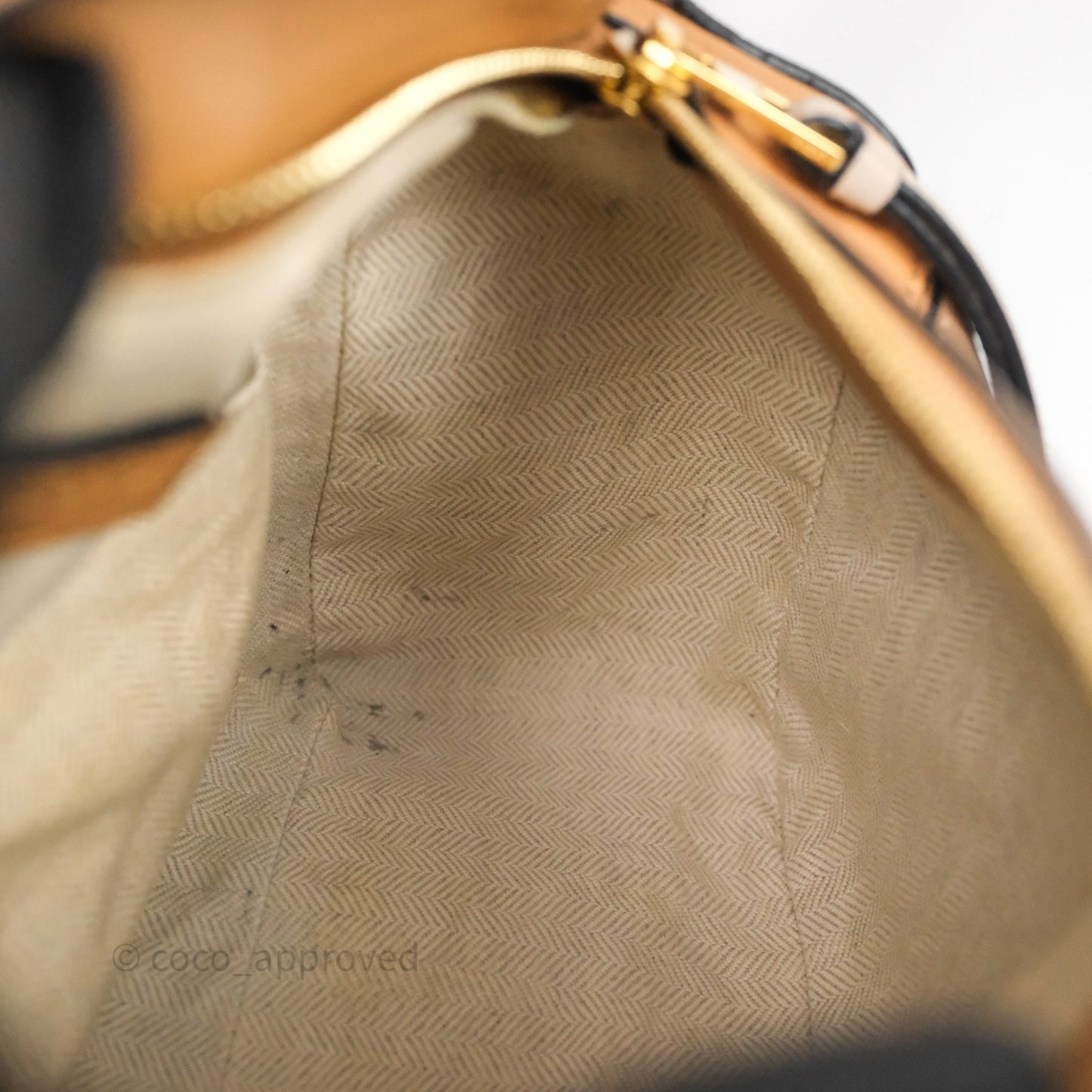 Loewe Small Puzzle Bag Warm Desert & Mink Two Tone Calfskin