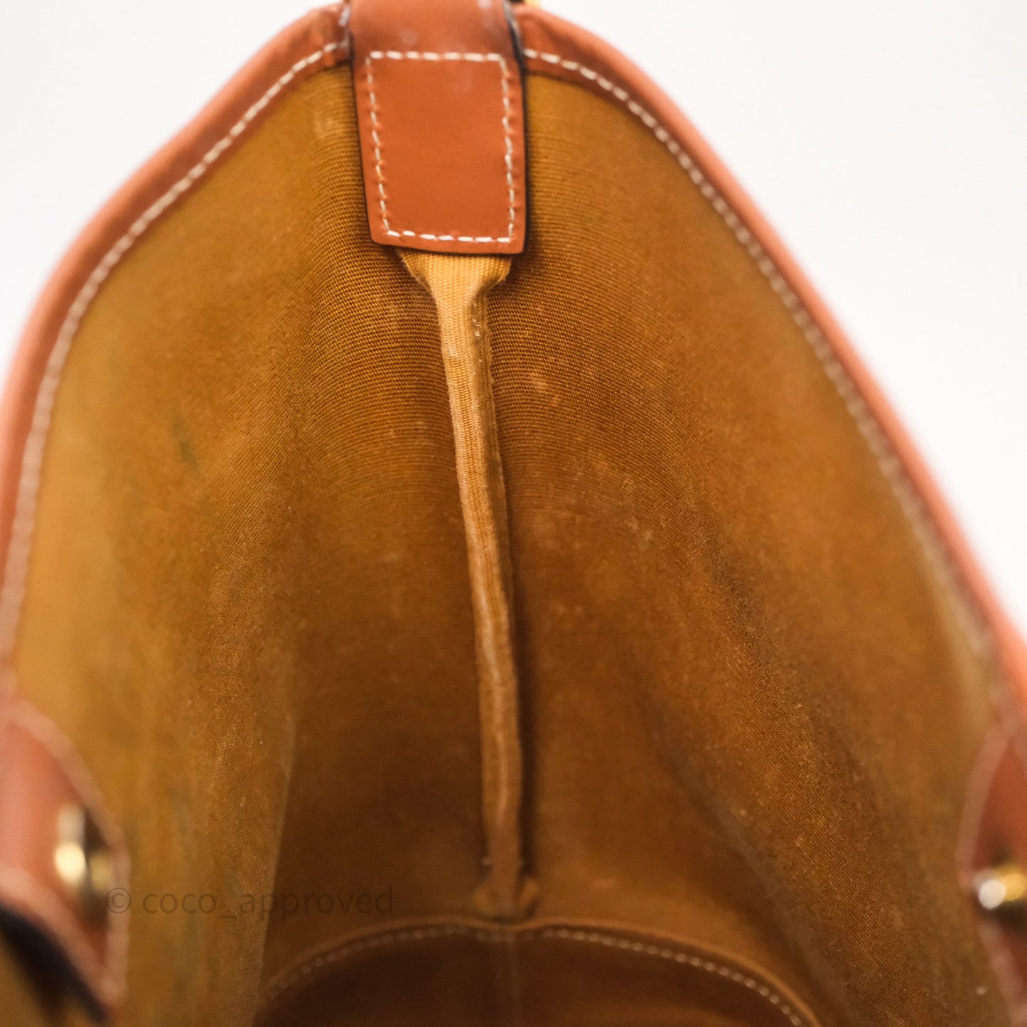 Celine Small Bucket Triomphe Canvas Grege Calfskin