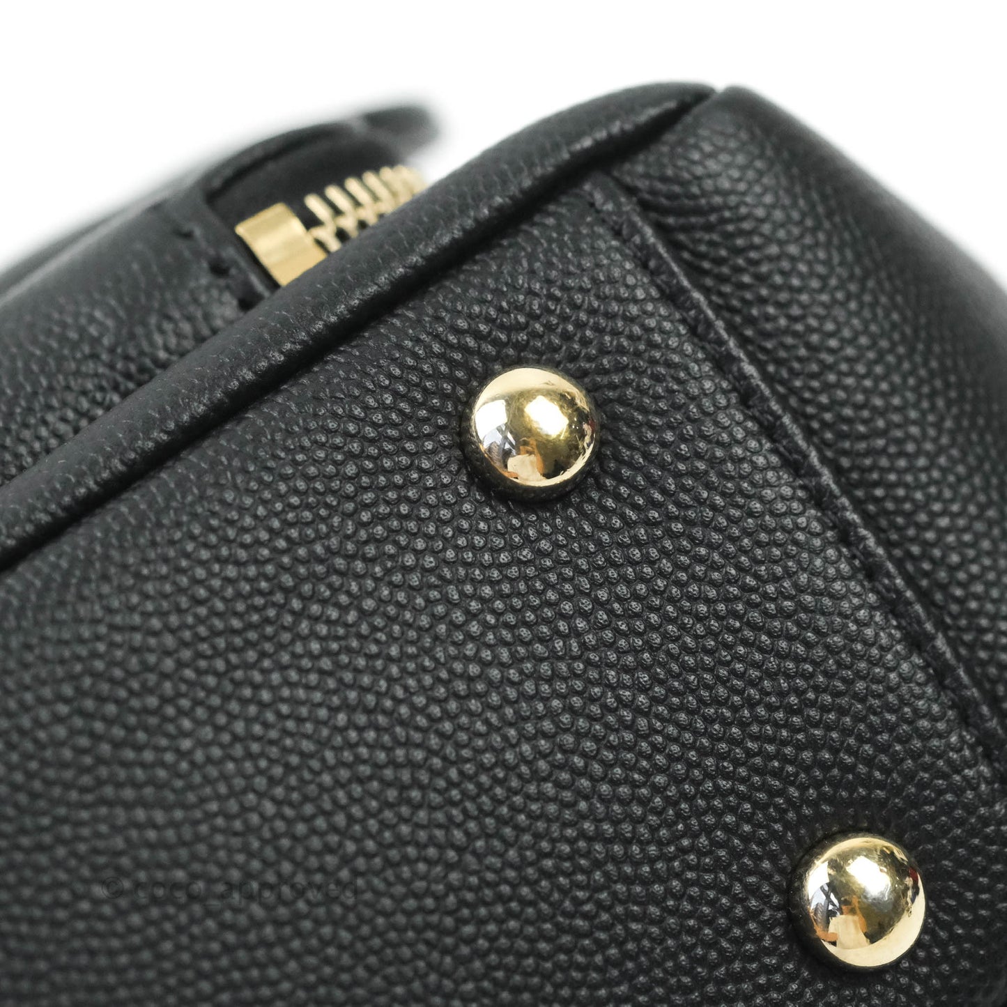 Chanel Quilted Small Business Affinity Flap Black Caviar Gold Hardware